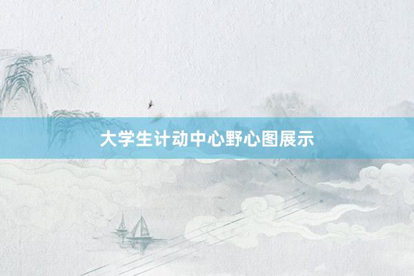 大学生计动中心野心图展示